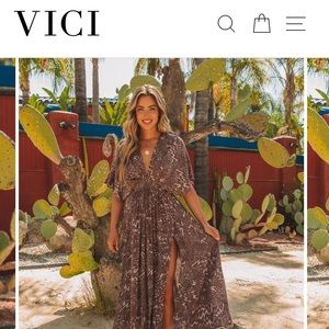 VICI collection dress